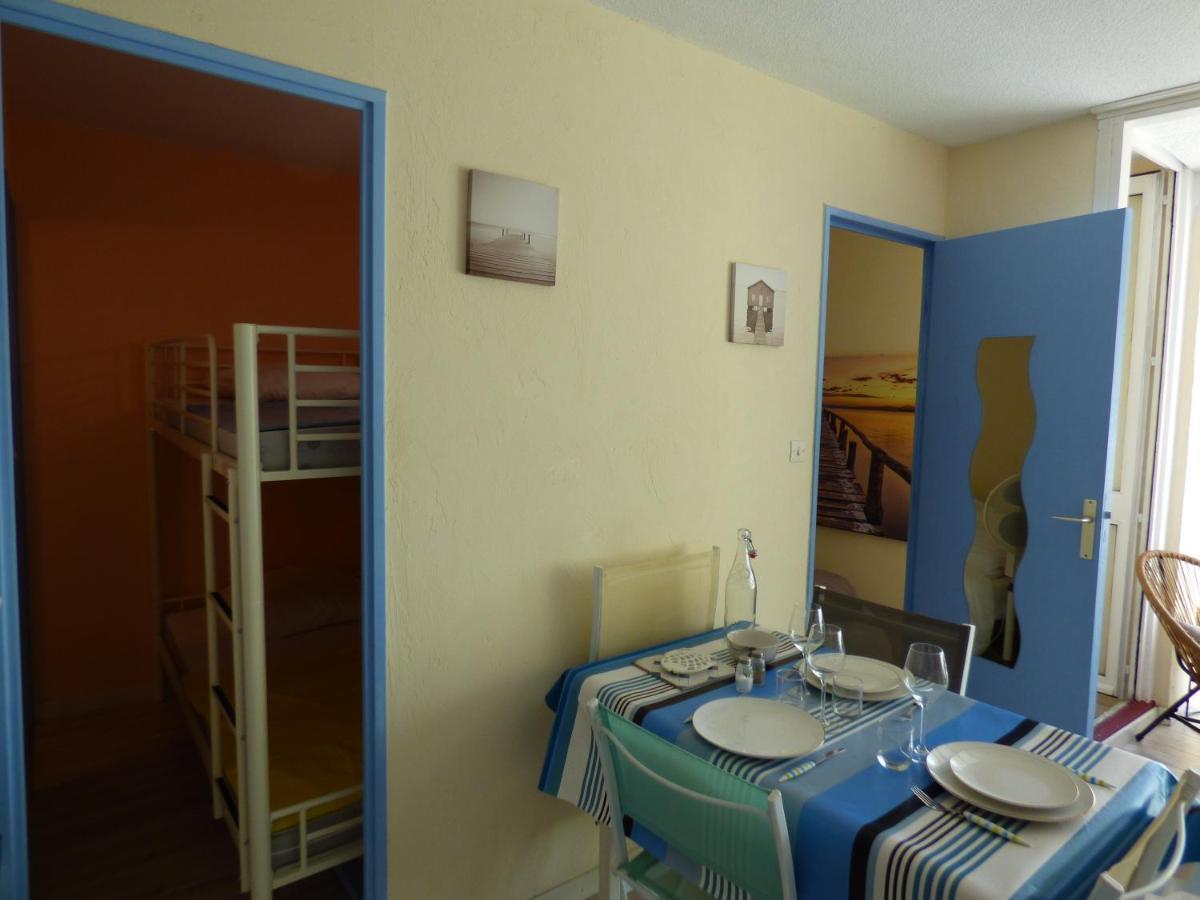 Charmant T2, Cabine, Parking, Les Balcons De La Mediterranee, Narbonne Plage Kültér fotó