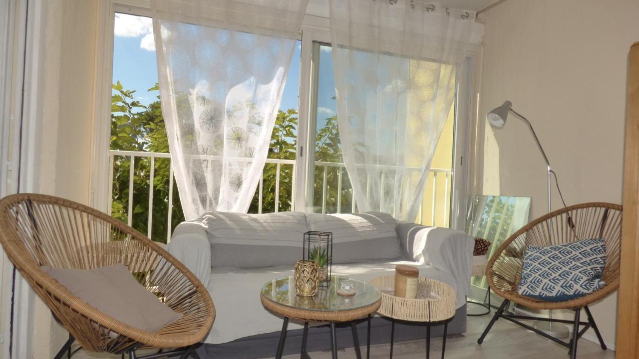 Charmant T2, Cabine, Parking, Les Balcons De La Mediterranee, Narbonne Plage Kültér fotó